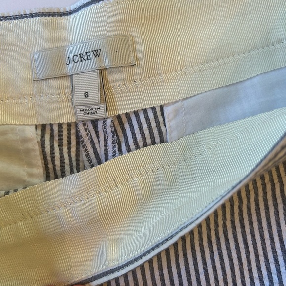 J Crew Seersucker Shorts Size 6 - Picture 10 of 15